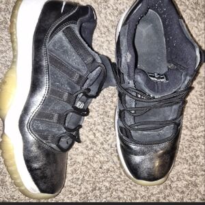 Jordan Black and Gray Sneakers